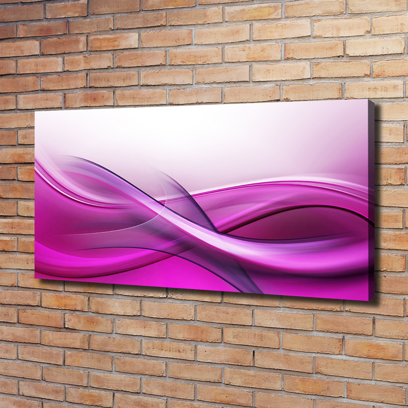 Waves Background - No Frame Print on Canvas