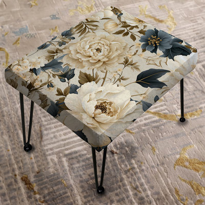 Vintage Flora I - Plants Rectangle Ottoman