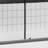 Single Sliding Bathtub Shower Door, 1/5-inch Clear Tempered Glass, Stainless Steel Handle, Black.