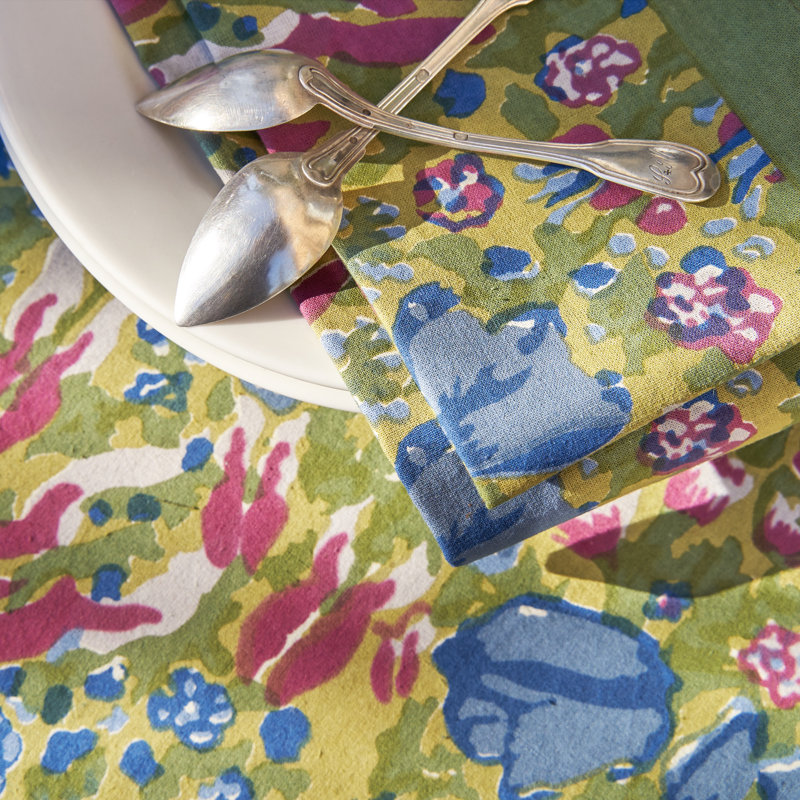 Jardine Tablecloth, 70" Round