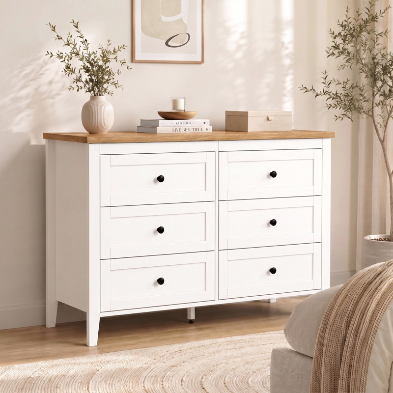 Kostival 6 - Drawer Dresser, Wood