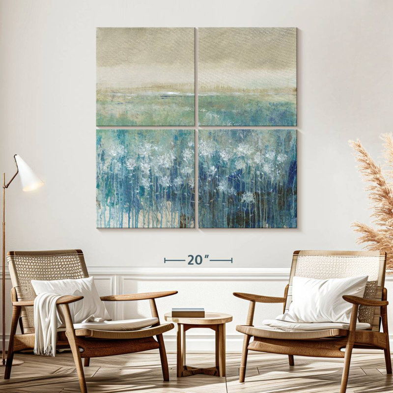 Avery Before The Rain I, 57" H x 57" W
