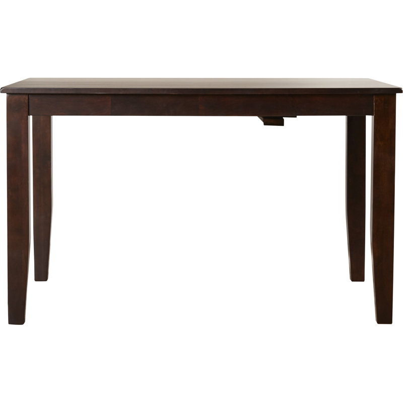 Table de salle à manger à hauteur de comptoir extensible 40 à 60 po avec rallonge papillon Coomer - Sièges 8