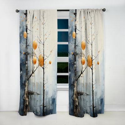 Bexton Abstract Towers Of Specks III - Industrial Velvet Curtain - Room Darkening - 1 Panel