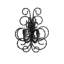Wood Bead Wall Sconce-1364494551