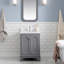 Queen 24" Single Bathroom Vanity Set with Faucet-2099481117-2099481186