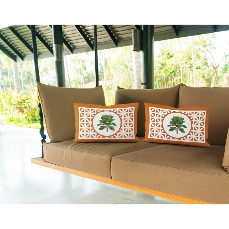  Coussin intérieur / extérieur Lumbar, Orange