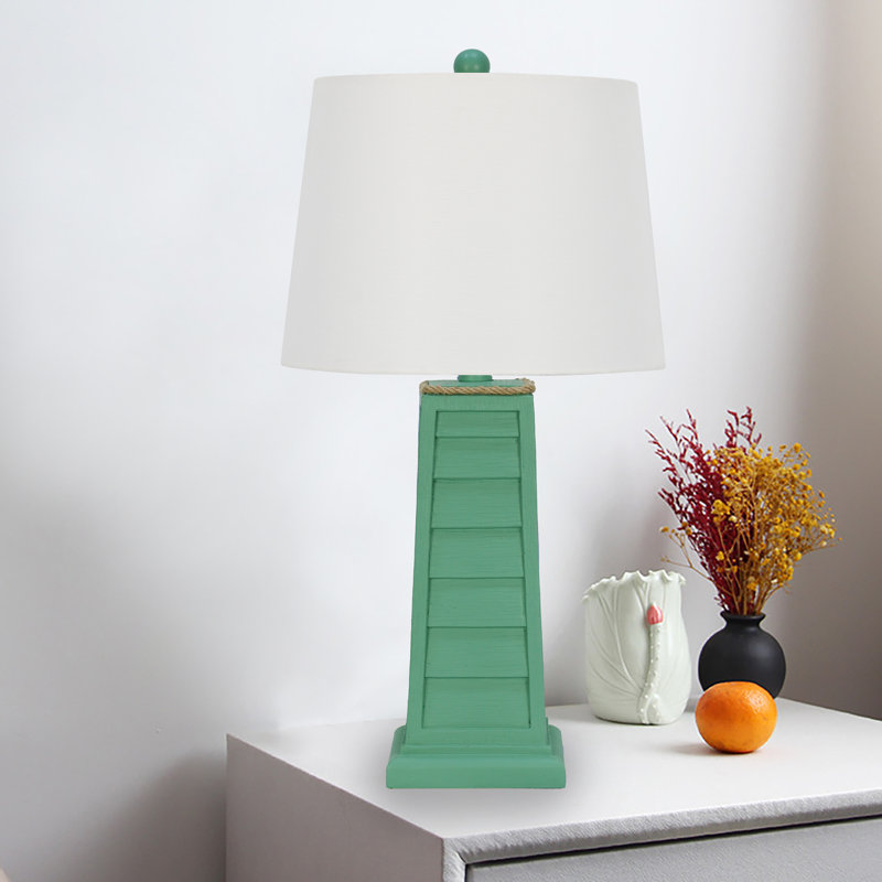 Lampe de table Emre, Vert antique