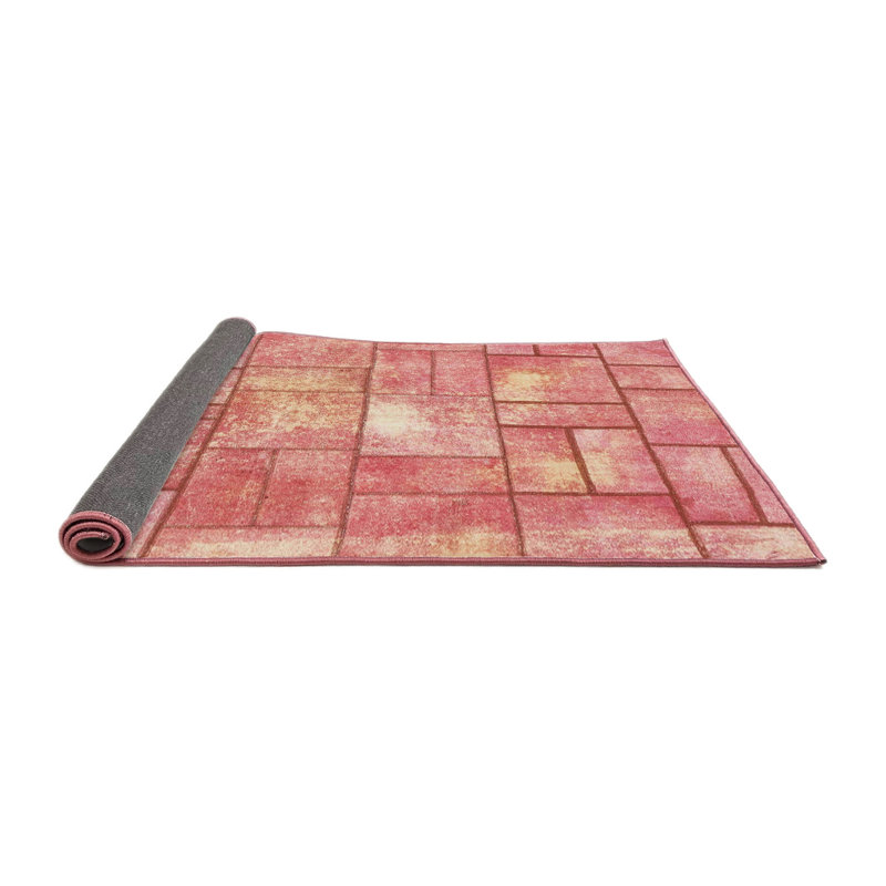 Abstract Indoor Rug, Round 5'