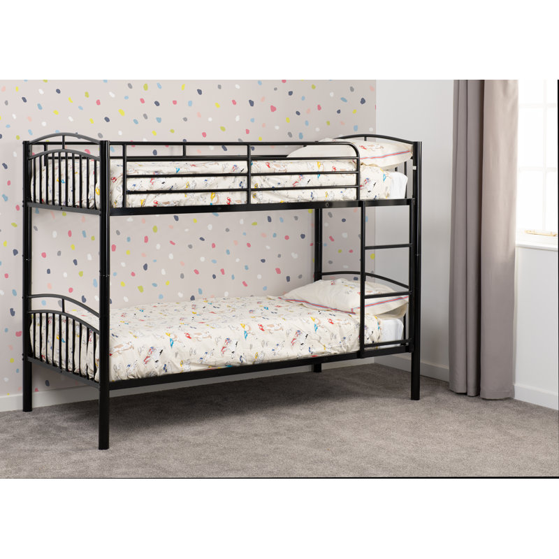 Domenica Single Bunk Bed, Black