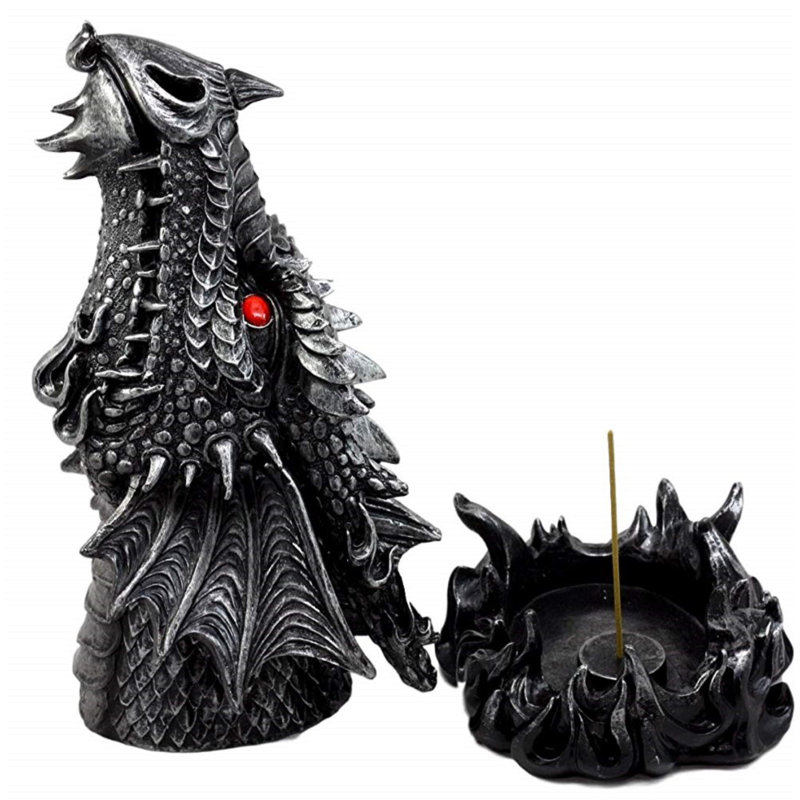 Porte-encens et brûleur Josyah Stryker the Mythical Fire Creathing Dragon Head