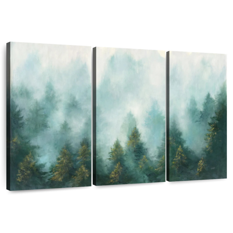 Alvord Misty Forest View, 20" H x 33" W