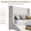 Lit plateforme tapissier Kewania Bedback-688915701-688915700