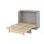 Lit escamotable double avec grand tiroir-420329643
