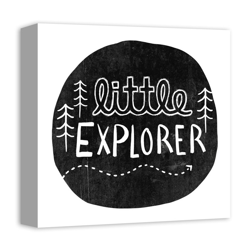 Art sur toile little explorer Manawa, Toile tendue, H 12 po x l 12 po x P 1,25 po