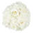 Floral Arrangement with Vase - Realistic Accent with 10 Hydrangeas and 11 Roses in Clear Glass Container with Faux Water