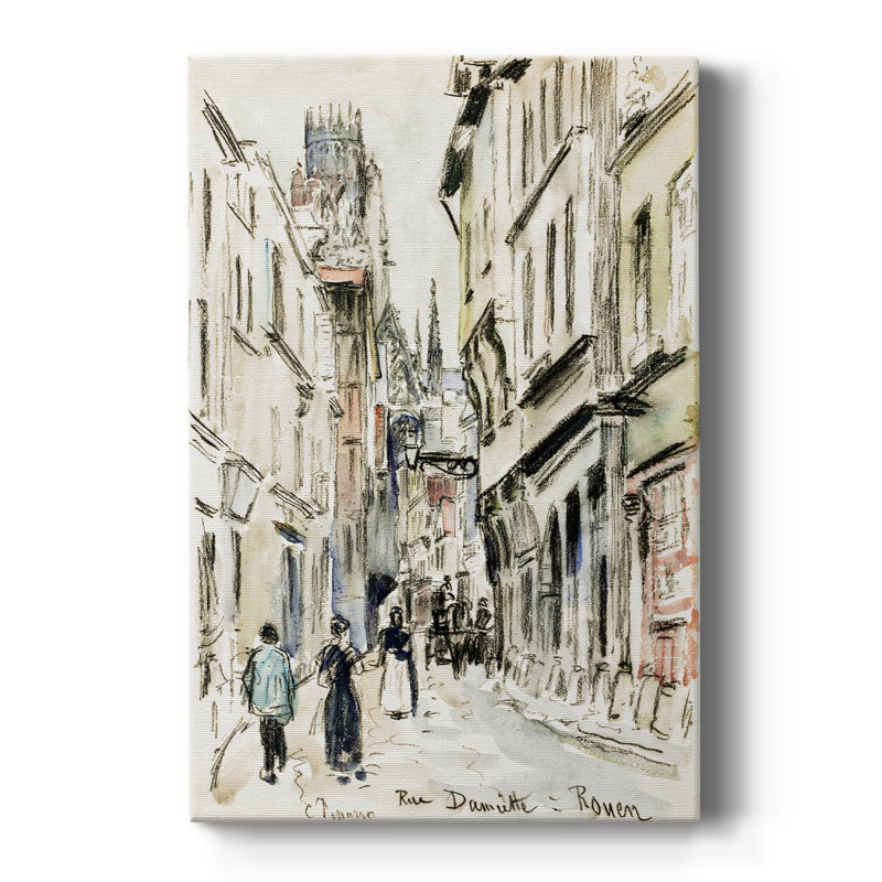 Paysage rétro CCV - galerie enveloppée Cavas, H 18 po x l 12 po