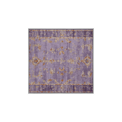 Machine Washable Brown Area Rug