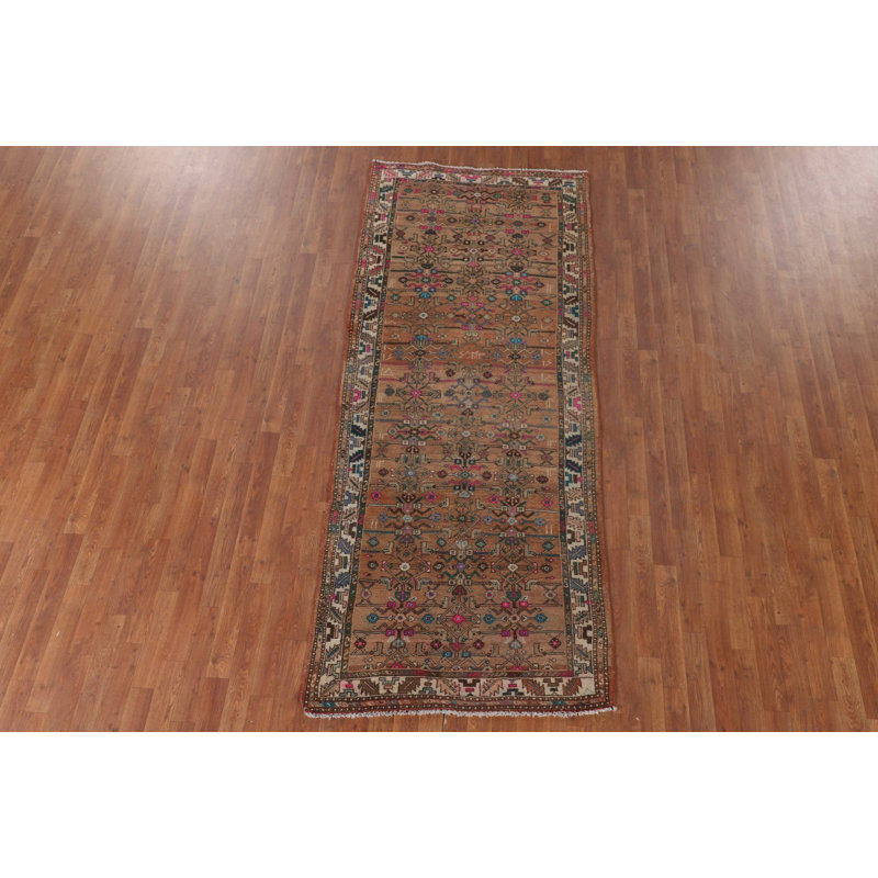 Tapis de couloir géométrique 4 x 9