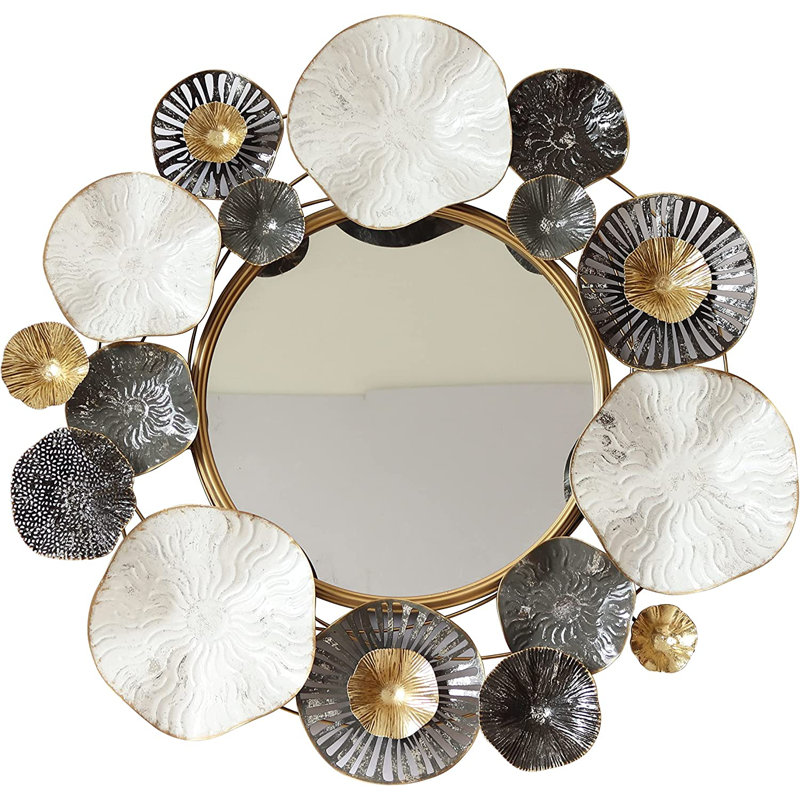 Alexcia Metal Flat Wall Mirror