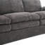 Ensemble de canapé en chenille confortable pour 5 personnes Jacob avec coussins double couche-128944140