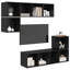 TV Cabinet Set 4 Pcs 37 X 37 X 142.5 Cm-724663283