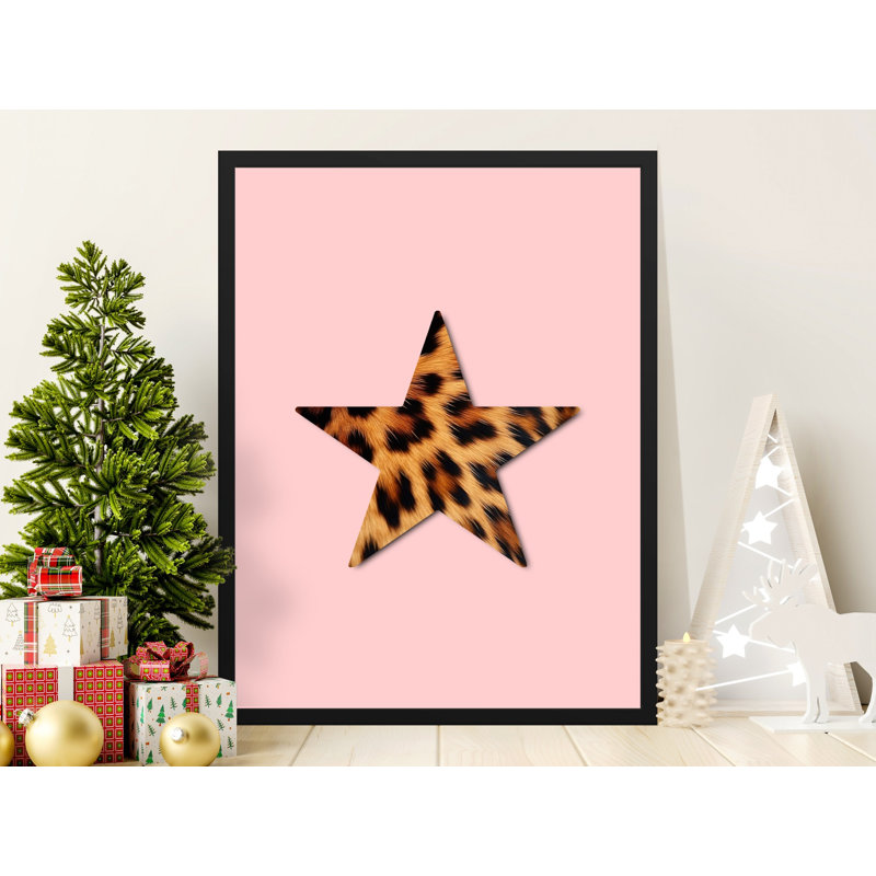 Fleming Print, 35.56 cm H x 27.94 cm W, Pink