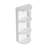 12" Bathroom Wall-Mounted Storage Rack, Float Mounting Design,(KD-Packing)