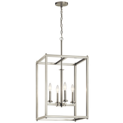 4 - Light Square / Rectangle Chandelier
