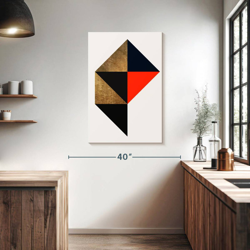 Avery Geometric Shape, 39" H x 26" W