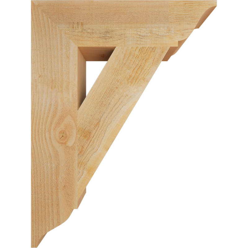 Support traditionnel, H 32 po x l 6 po x P 24 po, Douglas (sciage brut)