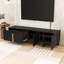 Meuble télé luxueux et moderne avec rangement spacieux, fabrication en panneau de fibres à densité moyenne durable-1762274169