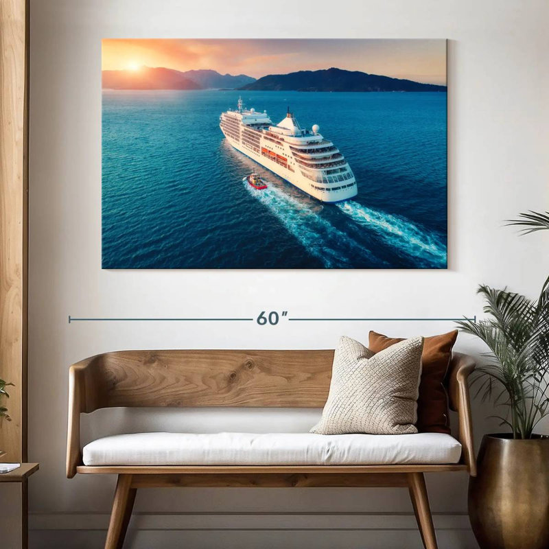 Croisière, H 34 po x l 51 po