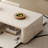 Cream Style Small Space Coffee Table with Rounded
