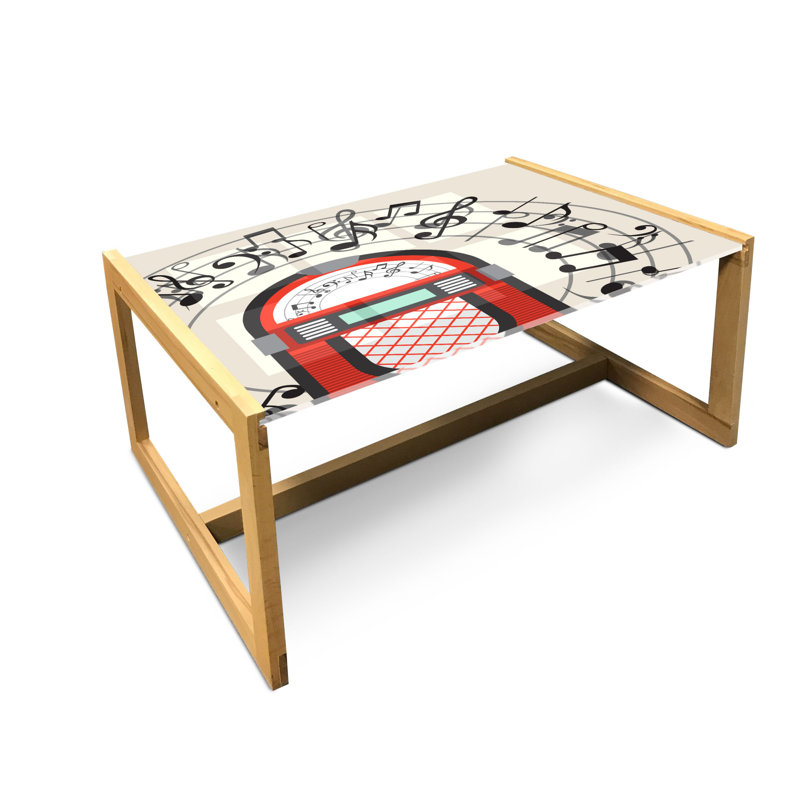 Jaishna Sled Coffee Table, 90cm H x 62cm W x 40cm D