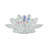 Iridescent Glass Crystal Lotus Votive Candle Holder-26724320-24704498
