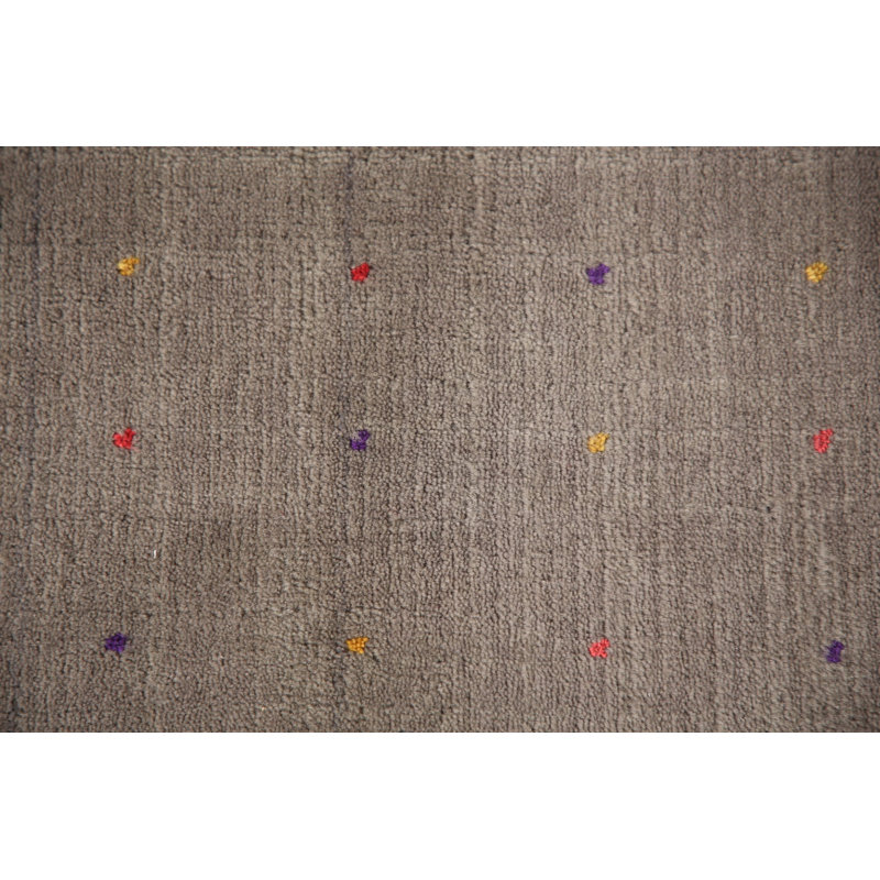 Tapis tribal carré Gabbeh