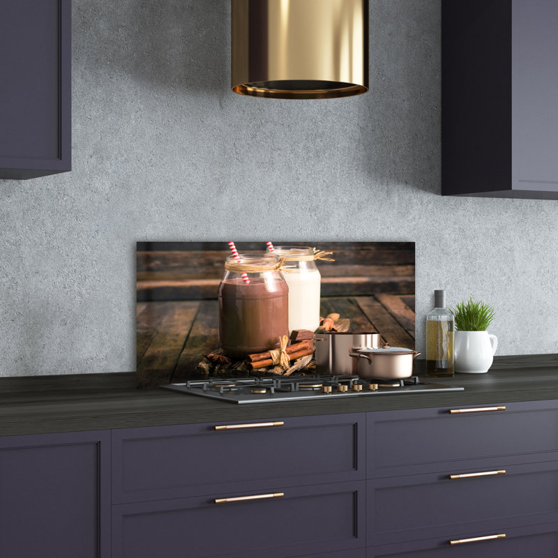 Lingard 50cm W x 100cm L Glass Peel and Stick Panel