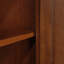Console de 40 po avec tablette de rangement, table de hall d'entrée rétro avec tablette de rangement réglable, table de canapé pour le couloir, entrée, salon, vestibule, espresso clair-590526517