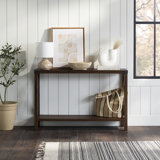 Larenda Entryway Table with Open Shelf Storage