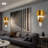 Iron Flush Mounted Sconce