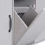 Îlot de cuisine avec armoire de rangement pour poubelle, chariot de cuisine avec abattant-1791158254