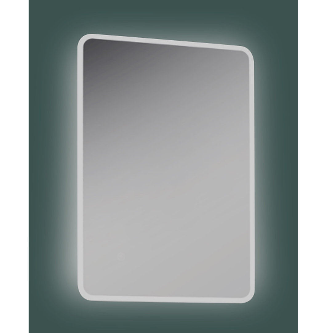 Dajuan Lighted Wall Mounted Bathroom Mirror 