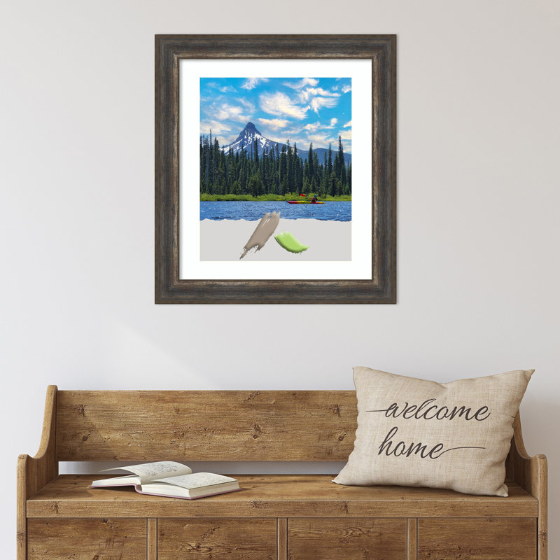 Cadre photo Claritha, Brun, 20 po x 24 po