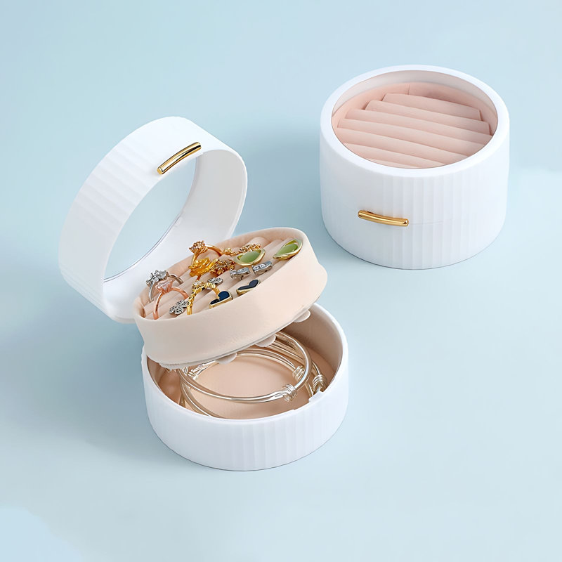 Boîte à bijoux +, Blanc