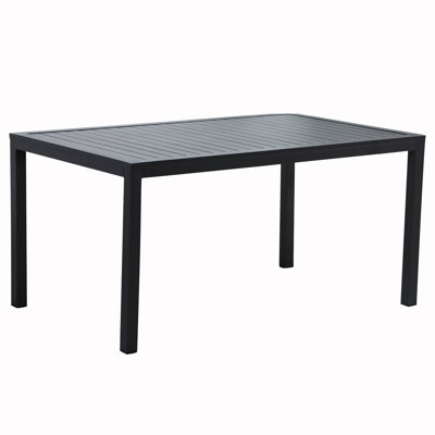 Table de salle à manger en aluminium