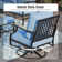 Asfand 4 - Person Outdoor Seating Group with Swivel Lounge Chairs&  Firepit Table