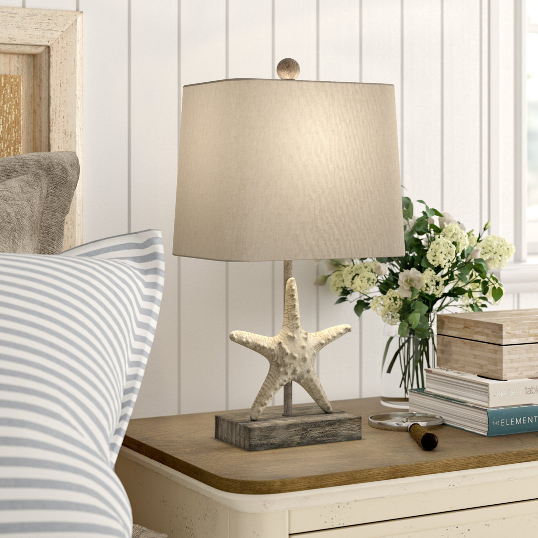 Randa Braylon 20.5" Gray Table Lamp Beachcrest Home™