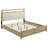 Hendricks California King Panel Headboard Platform Bed Light Oak-126351419
