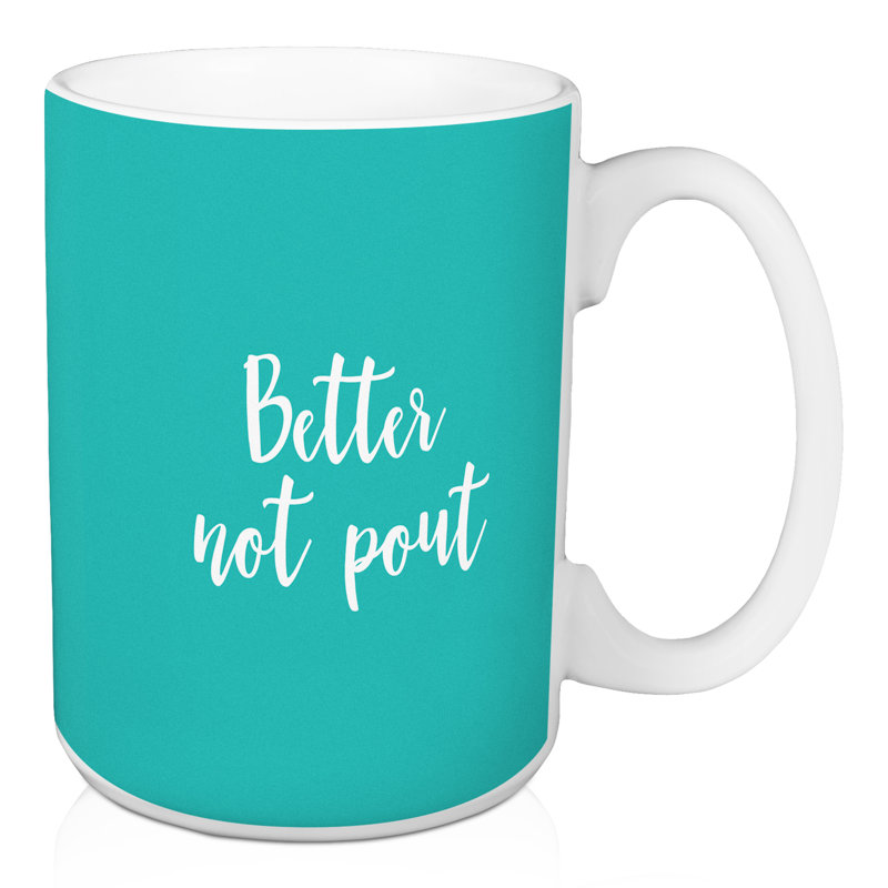 Grande tasse à café meilleure qu’pout Harger, Bleu sarcelle